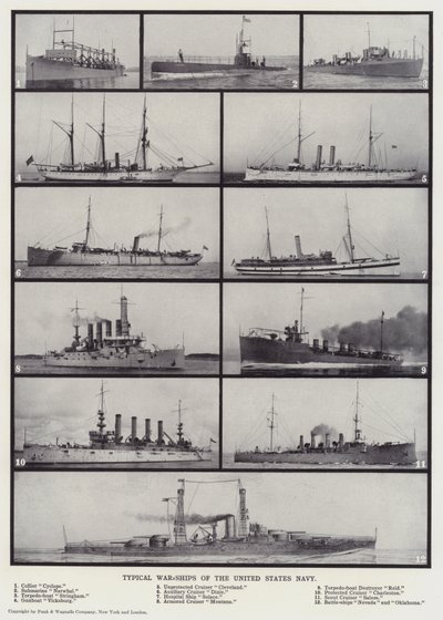 Navires de guerre typiques de la marine américaine (photo n/b) - English Photographer
