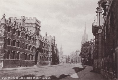 University College, High Street, Oxford - English Photographer
