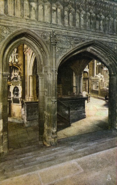 Vestibule de la chapelle Henri VII, Abbaye de Westminster, Londres - English Photographer