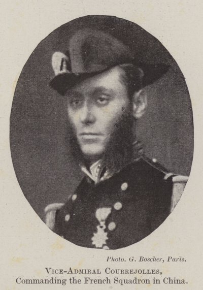 Vice-amiral Courrejolles, commandant l
