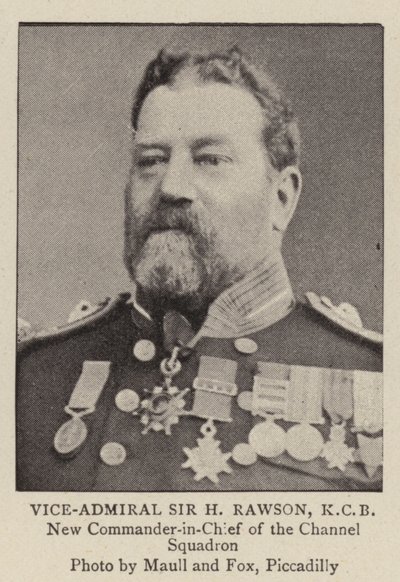Vice-Amiral Sir H Rawson, KCB - English Photographer