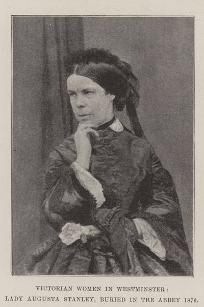 Femmes victoriennes à Westminster, Lady Augusta Stanley, enterrée à l
