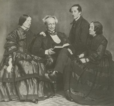 Famille victorienne, 1857 - English Photographer