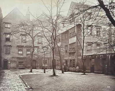 Vue de Barnards Inn, Londres, 1879 - English Photographer