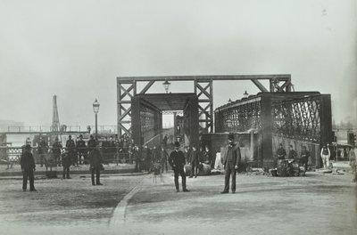 Vue du ferry de Woolwich, 1889 - English Photographer