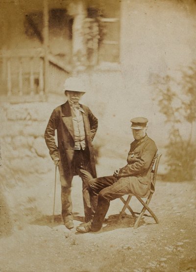 Vicomte Gough et Général Sir W. Codrington au QG de Sébastopol - English Photographer