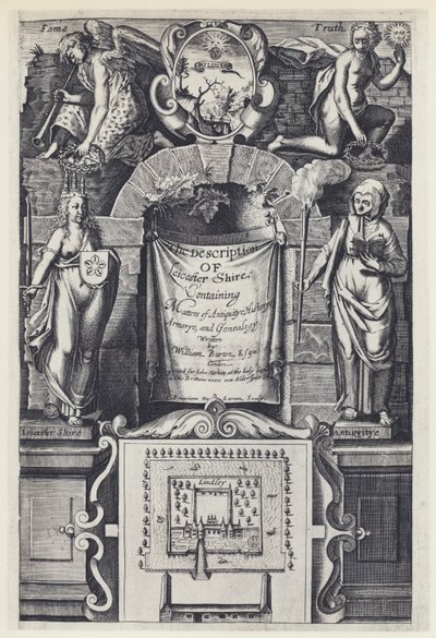 W Burton, La Description du Comté de Leicester, I White 1622 - English Photographer