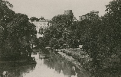 Château de Warwick, depuis l