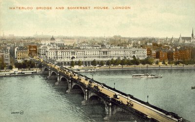 Waterloo Bridge et Somerset House - English Photographer