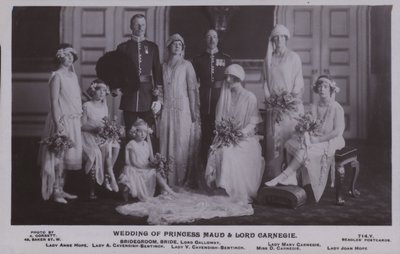 Mariage de la princesse Maud et Lord Carnegie - English Photographer