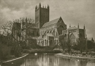 Cathédrale de Wells, depuis le Swan Pool - English Photographer