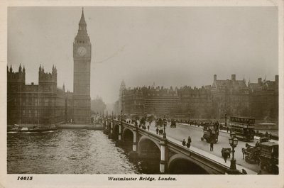 Pont de Westminster, Londres - English Photographer