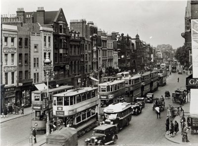 Whitechapel High Street, Londres, vers 1930 - English Photographer