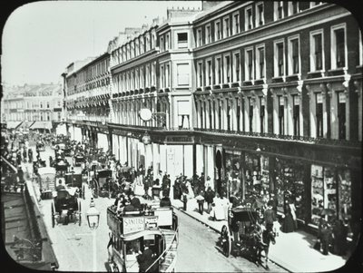 Whiteleys, Westbourne Grove, Westminster LB : vue vers l