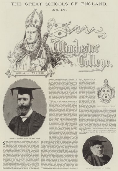 Collège de Winchester - English Photographer