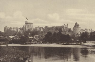 Château de Windsor, Vue depuis la rivière - English Photographer