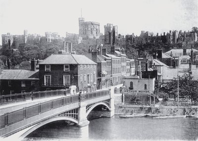 Château de Windsor depuis le pont - English Photographer