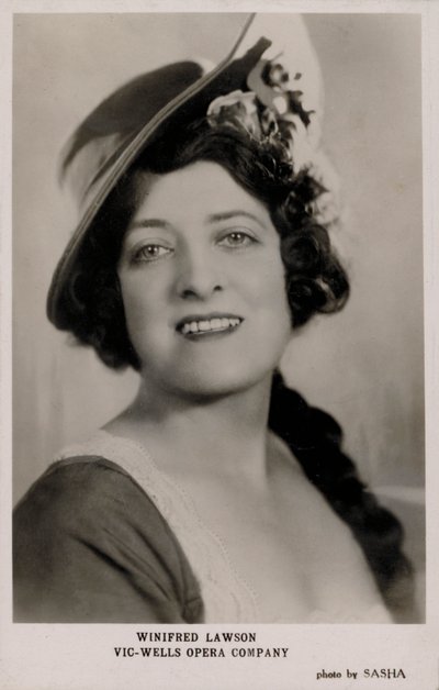 Winifred Lawson, Vic-Wells Opera Company - English Photographer