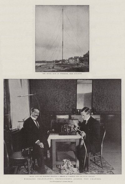 Télégraphie sans fil, expériences à travers la Manche - English Photographer