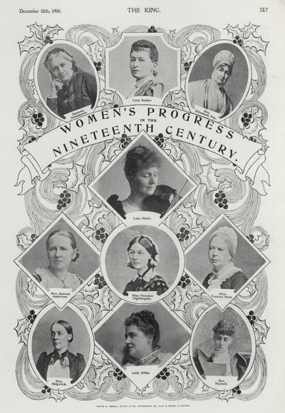 Progrès des femmes au XIXe siècle - English Photographer