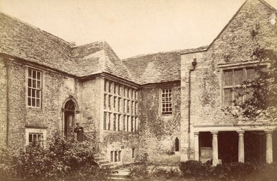 Manoir de Wraxhall, près de Trowbridge, Wilts (photo n/b) - English Photographer