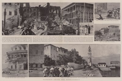 Zanzibar après le bombardement - English Photographer
