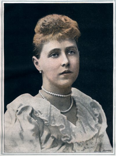 Portrait de Marie de Roumanie (Marie Alexandra Victoria, auparavant princesse Marie d