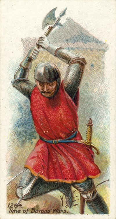 1264, Époque des guerres des barons - English School