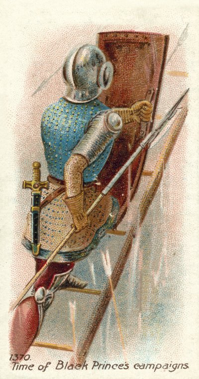 1370, époque des campagnes du Prince Noir - English School