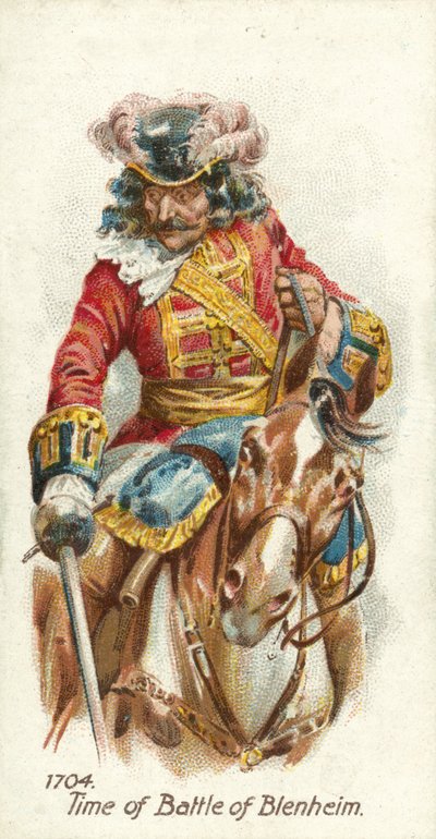 1704, époque de la bataille de Blenheim - English School