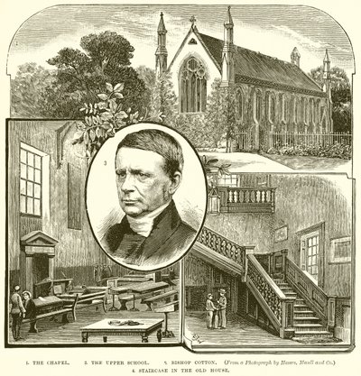 1. La chapelle. 2. L