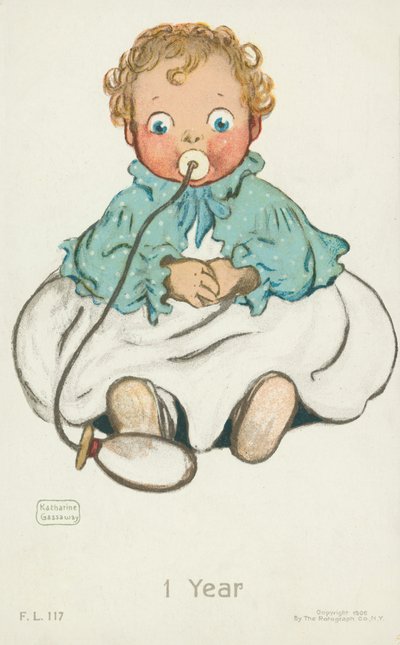 1 an (lithographie couleur) - English School