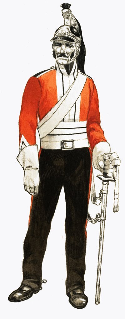 3e Régiment de Dragons 1812 Cavalier - English School