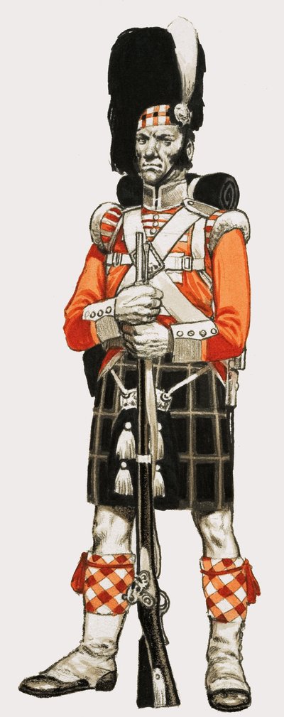 92e. Soldat de pied 1840 - English School
