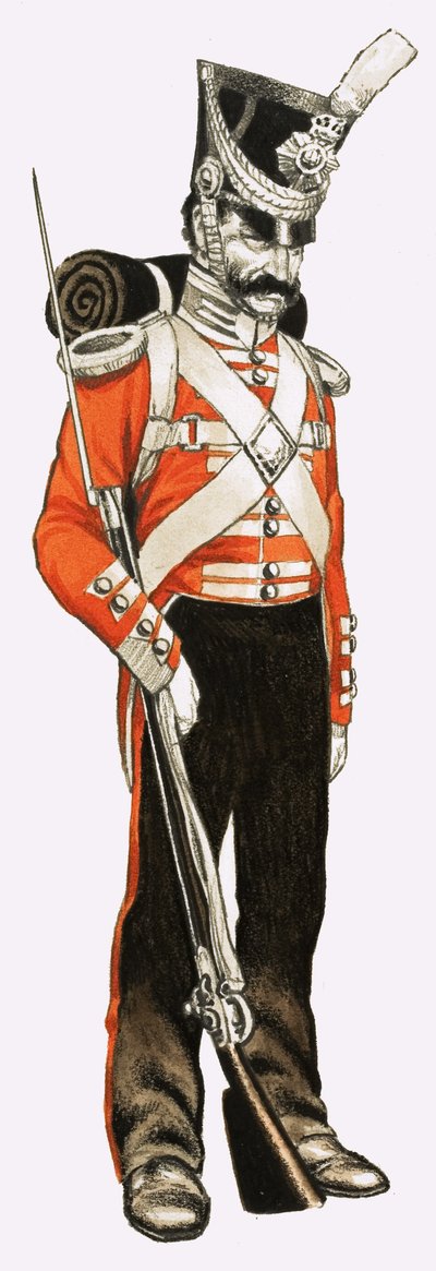 96e. Soldat de pied 1836 - English School