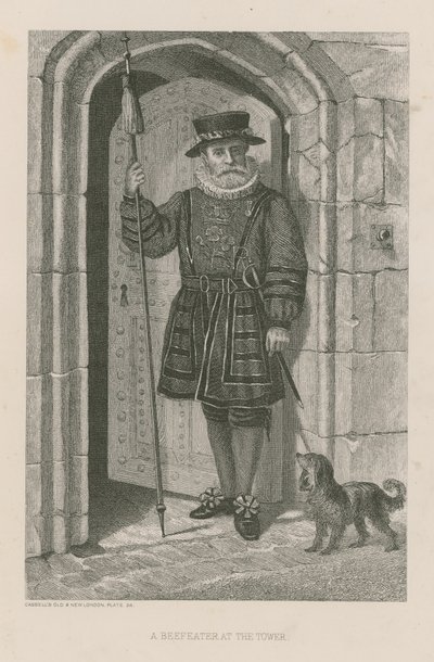 Un Beefeater à la Tour - English School