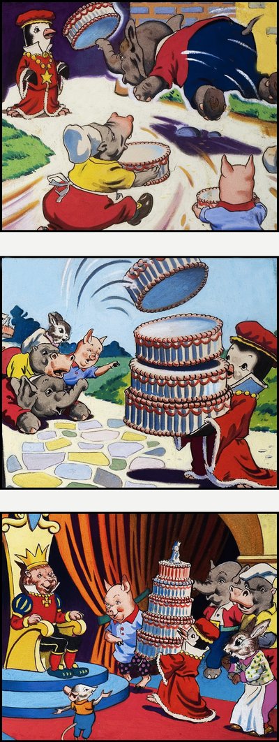 Un gâteau pour Sa Majesté - English School