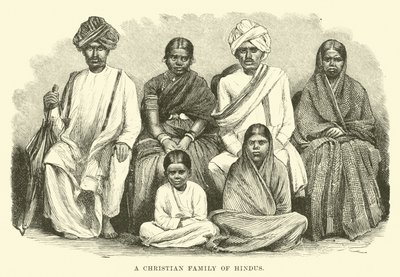 Une famille chrétienne de hindous - English School