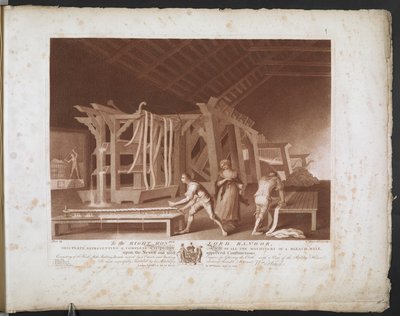 Vue complète de toute la machinerie d