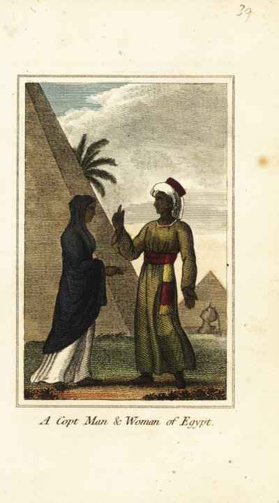 Un Copte homme et femme d