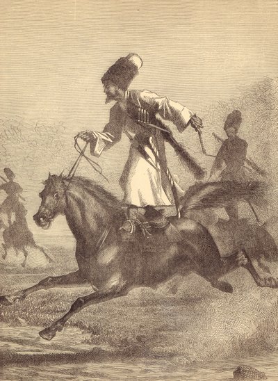 Un cavalier cosaque - English School