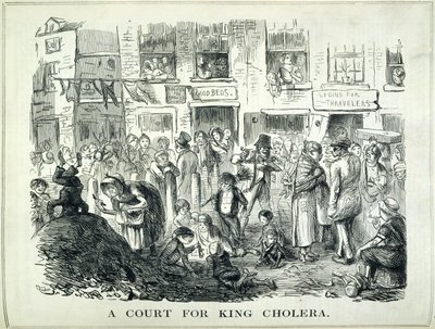 Une cour pour le roi Choléra, illustration de 