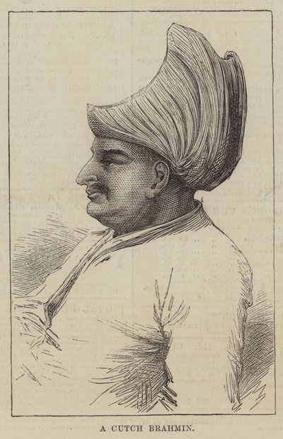 Un Brahmane de Cutch - English School