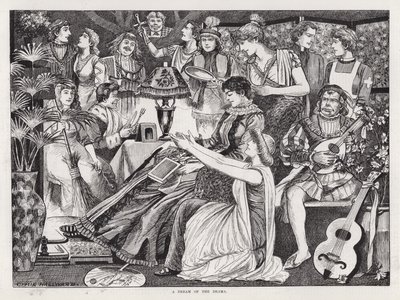 Un rêve du drame (gravure) - English School