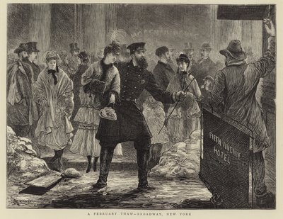 Un dégel de février - Broadway, New York - English School