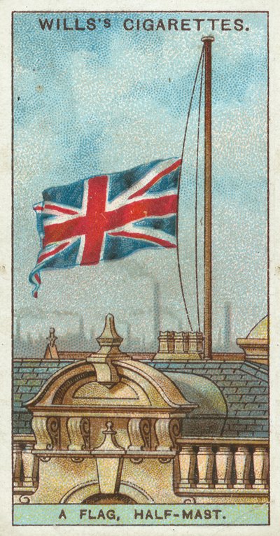 Un drapeau en berne - English School