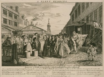 Un mariage de la flotte entre un marin et la fille de sa logeuse à Rederiff - English School