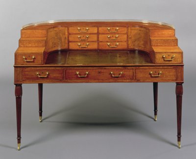 Bureau de la maison Carlton de George III, vers 1800 - English School