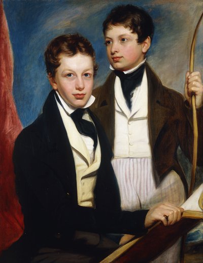 Portrait de groupe des garçons Musgrave Morris, l