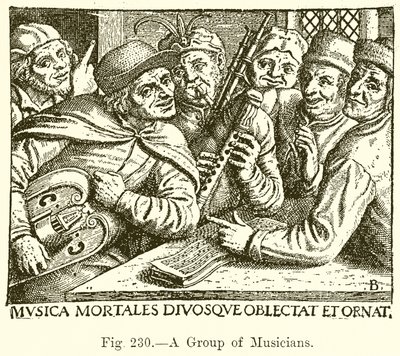 Un groupe de musiciens - English School